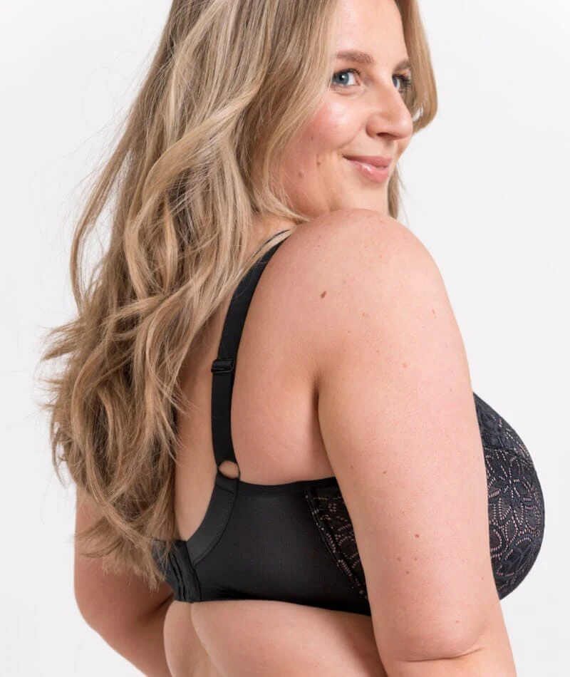 Curvy Kate Lovelace Full Cup Side Support Bra - Black/Taupe - Image 4