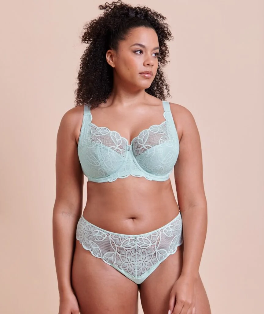 Curvy Kate Lovelace Full Cup Side Support Bra  - Pale Mint - Image 9