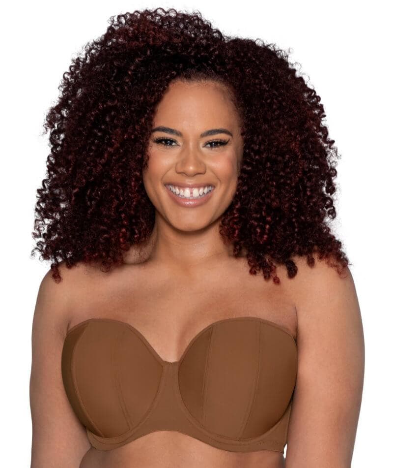 Curvy Kate Luxe Strapless Bra - Caramel - Image 7