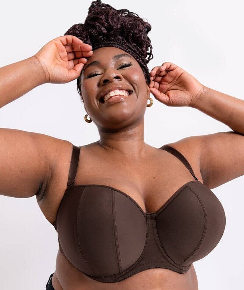 Curvy Kate Luxe Strapless Bra - Cocoa - Image 3