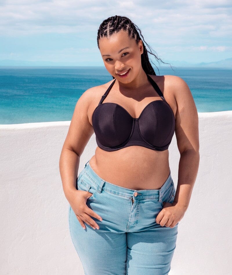 Curvy Kate Luxe Strapless Bra - Jet Black - Image 11