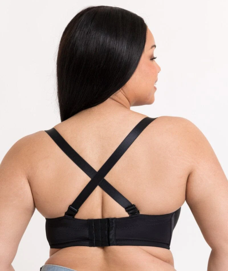Curvy Kate Luxe Strapless Bra - Jet Black - Image 5