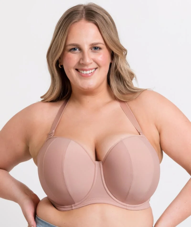 Curvy Kate Luxe Strapless Bra - Latte - Image 5