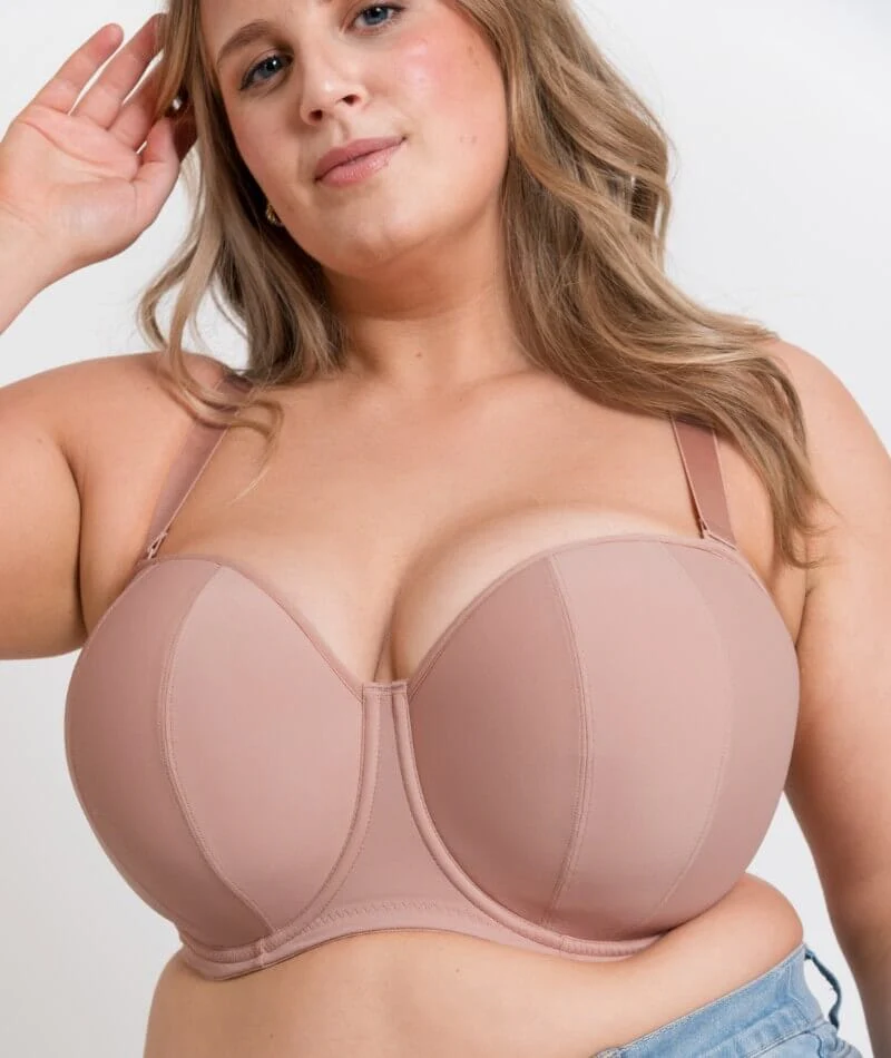 Curvy Kate Luxe Strapless Bra - Latte - Image 7
