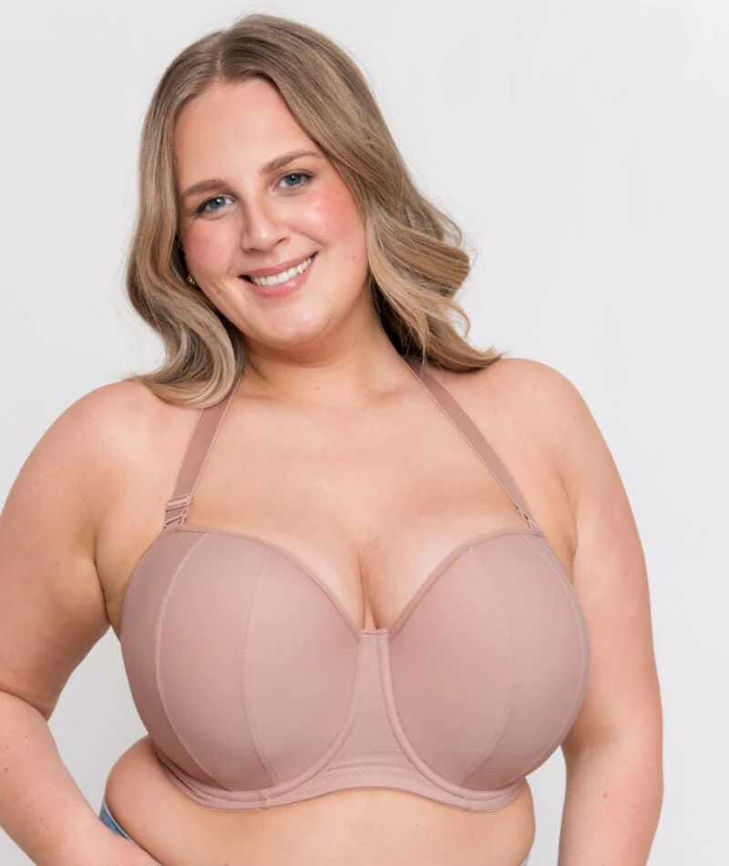 Curvy Kate Luxe Strapless Bra - Latte - Image 9