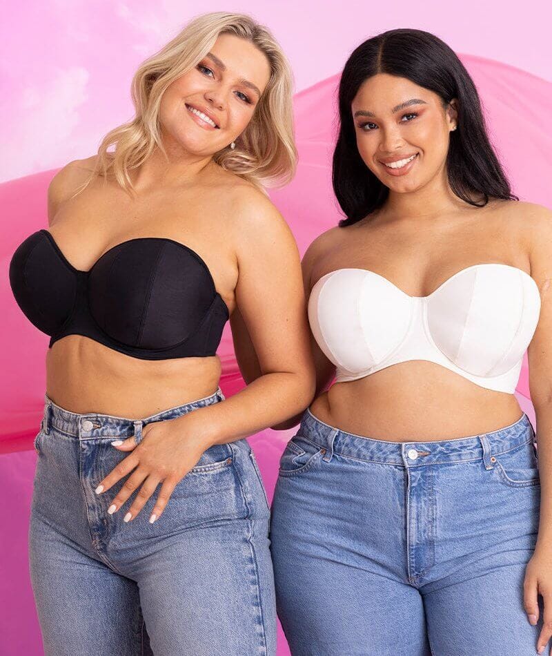 Curvy Kate Luxe Strapless Bra - Pearl Ivory - Image 16