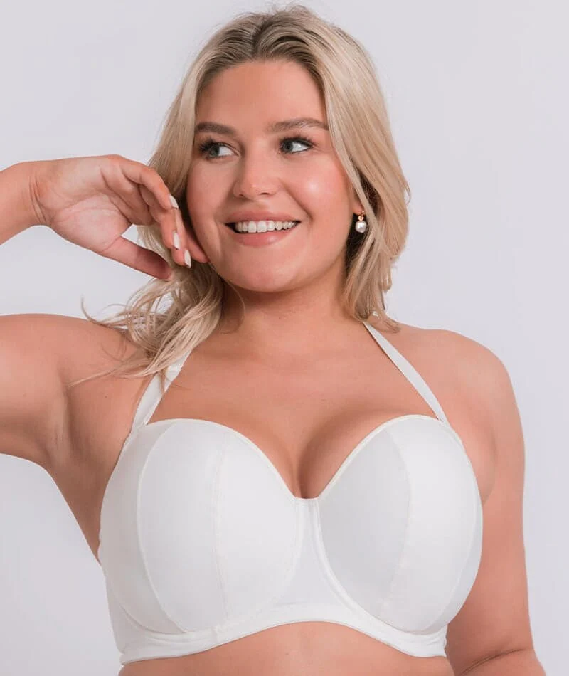 Curvy Kate Luxe Strapless Bra - Pearl Ivory - Image 9
