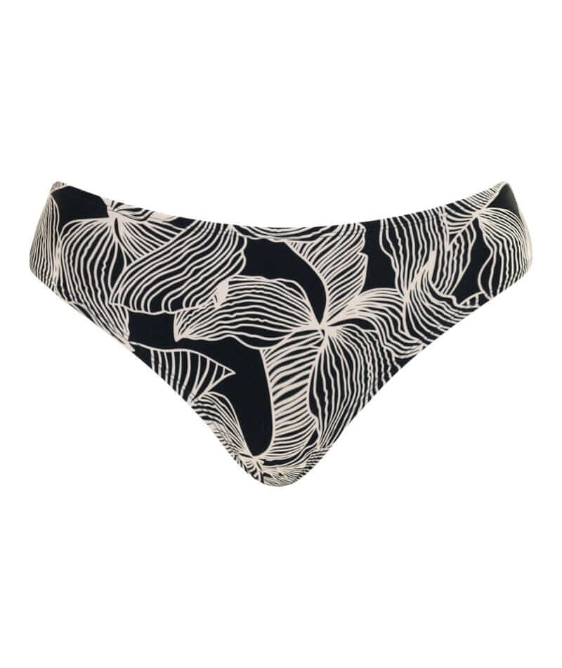 Curvy Kate Ripple Reef Classic Brief - Black Print - Image 8