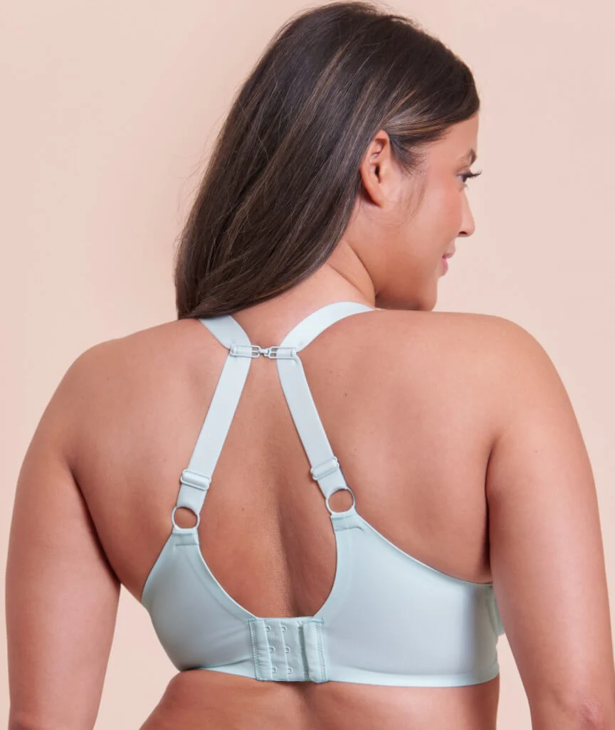 Curvy Kate Smoothie Spacer Moulded T-Shirt Plunge Bra - Pale Mint - Image 2