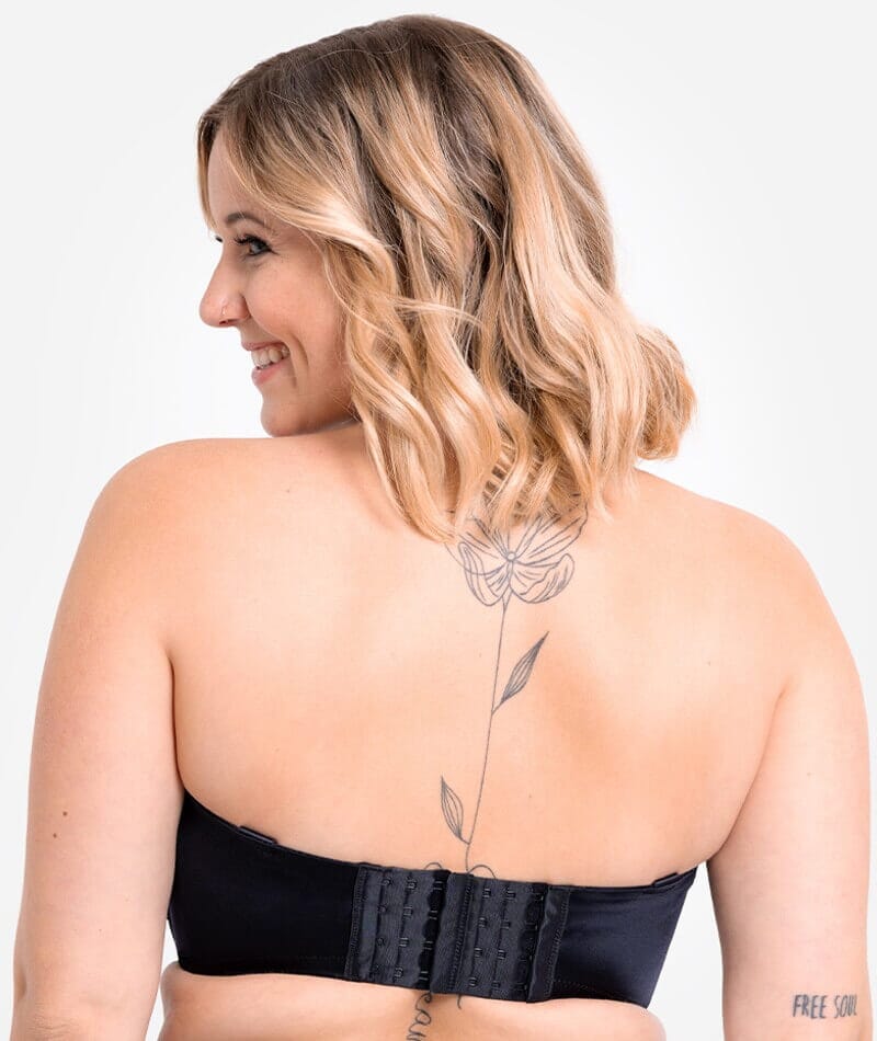 Curvy Kate Smoothie Strapless Moulded Bra - Black - Image 3