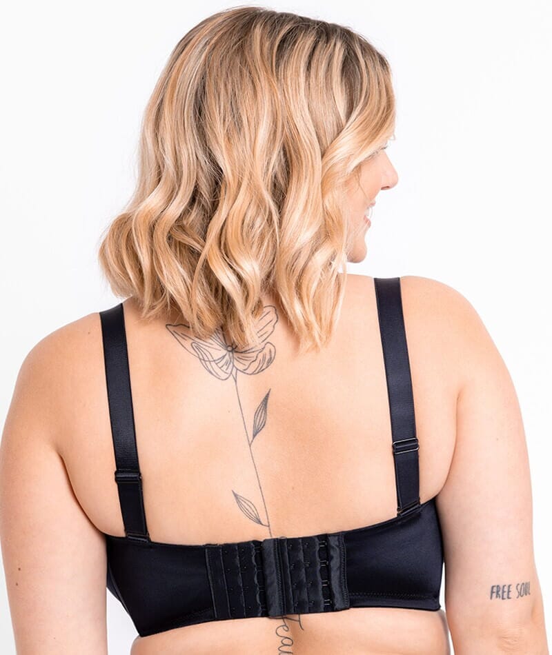 Curvy Kate Smoothie Strapless Moulded Bra - Black - Image 4