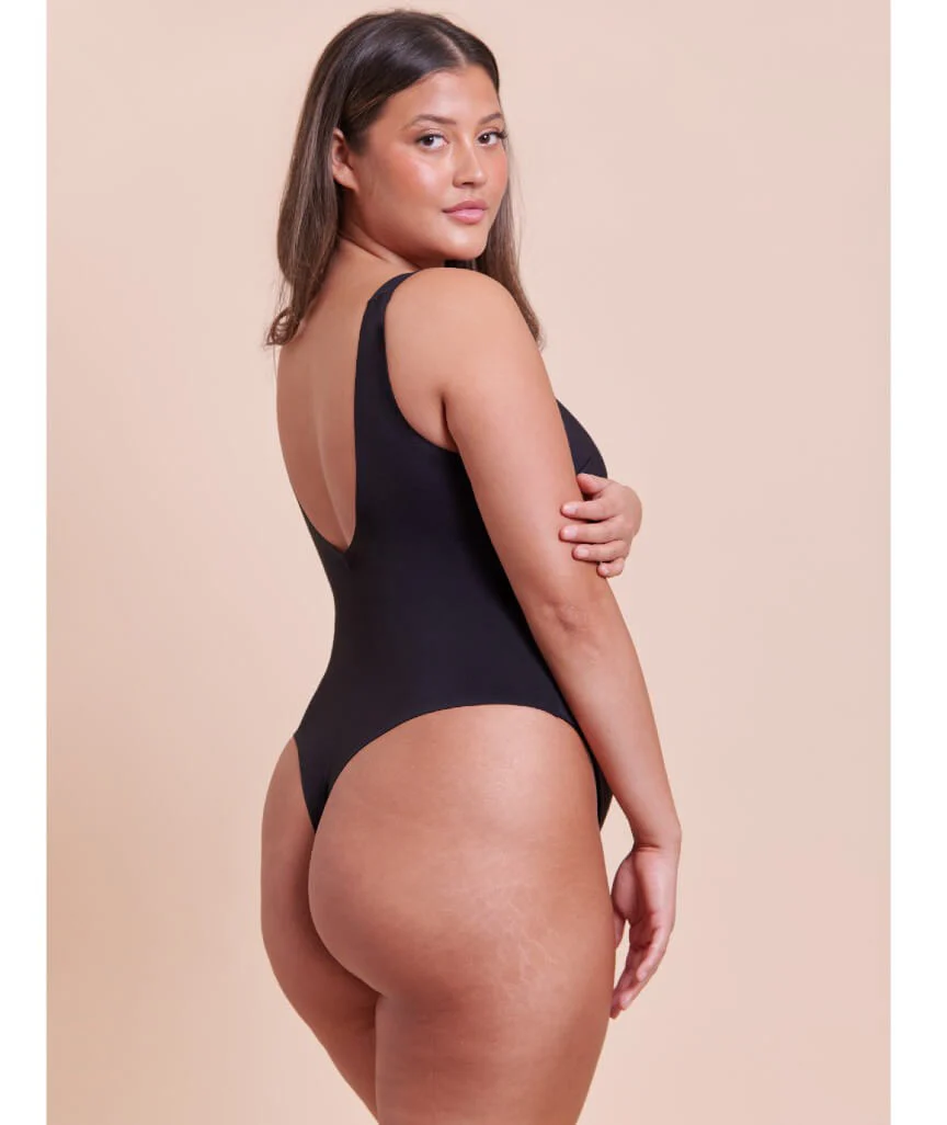 Curvy Kate Smoothie Support Stretch Body - Black - Image 2