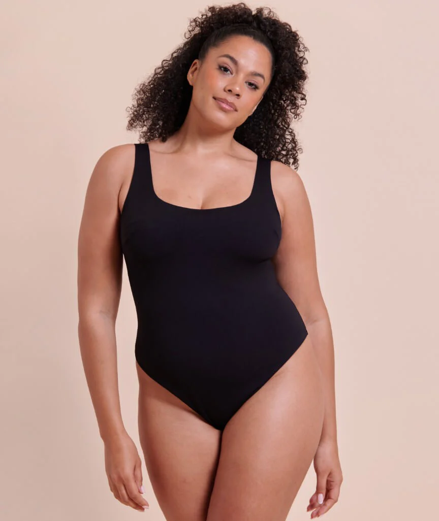 Curvy Kate Smoothie Support Stretch Body - Black - Image 8