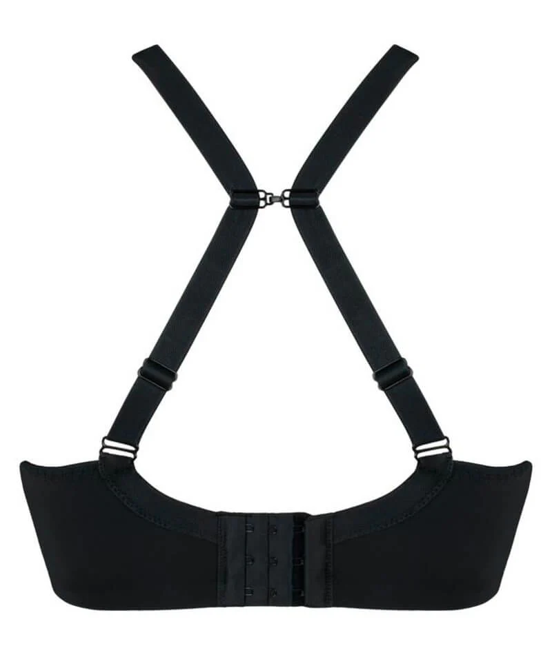 Curvy Kate Smoothie T-Shirt Plunge Bra - Black - Image 12