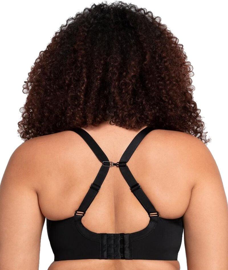 Curvy Kate Smoothie T-Shirt Plunge Bra - Black - Image 2