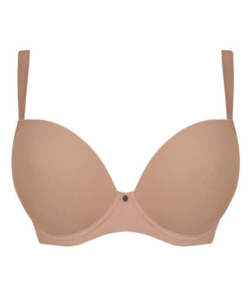Curvy Kate Smoothie T-Shirt Plunge Bra - Latte - Image 9