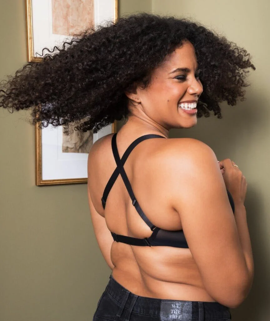 Curvy Kate Superhero Multiway Padded Plunge Bra - Black - Image 11