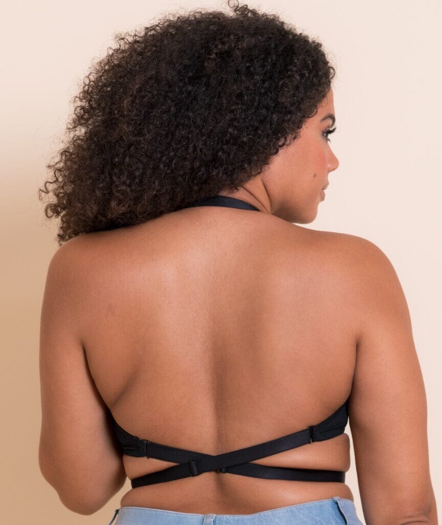 Curvy Kate Superhero Multiway Padded Plunge Bra - Black - Image 3