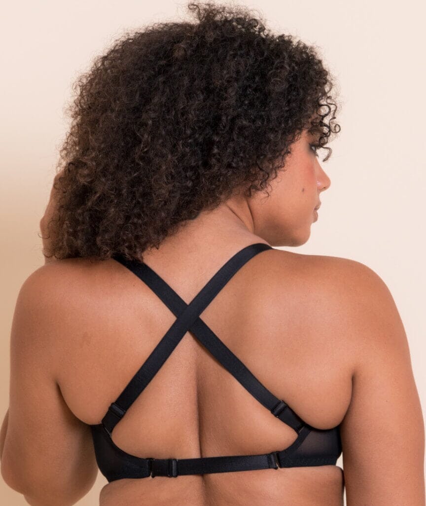 Curvy Kate Superhero Multiway Padded Plunge Bra - Black - Image 9