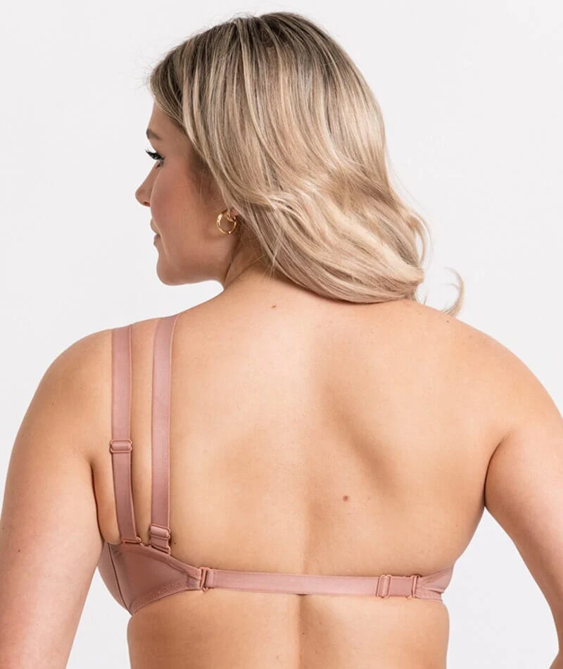 Curvy Kate Superhero Multiway Padded Plunge Bra - Latte - Image 8