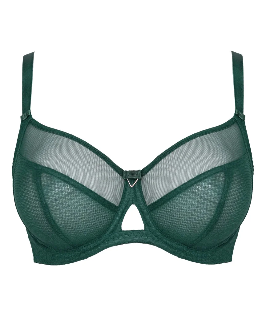 Curvy Kate Victory Balcony Bra  - Forest Green - Image 8