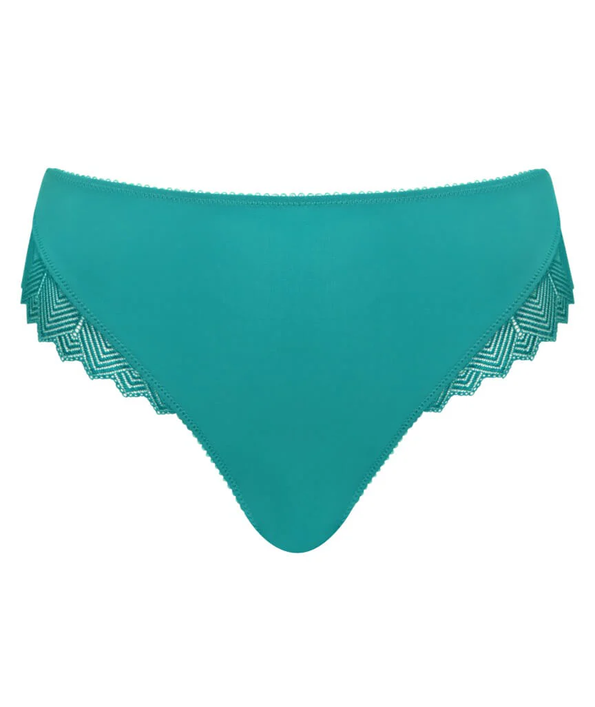 Curvy Kate Wild One Brazilian Brief - Teal Blue - Image 9