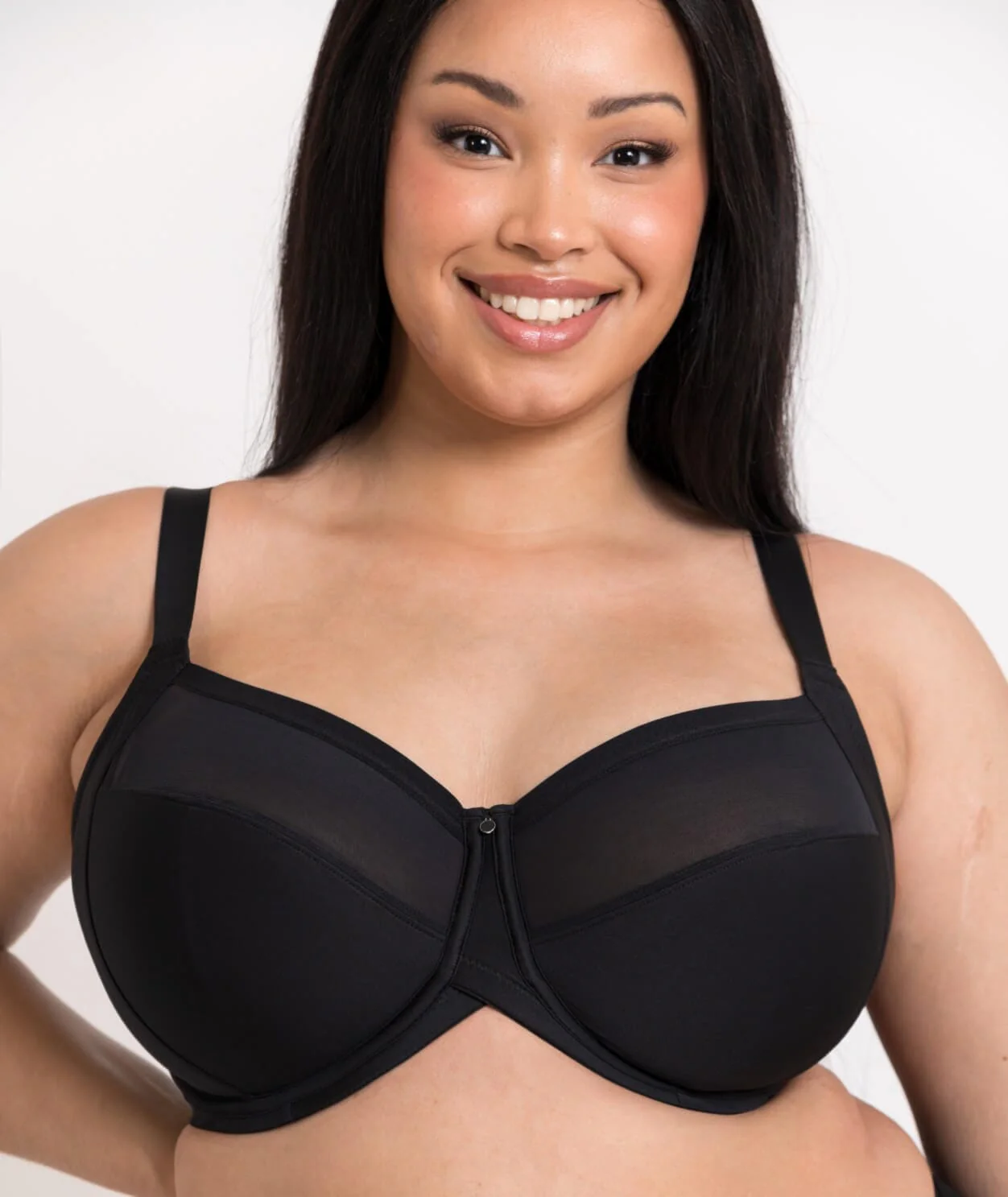 Curvy Kate Wonderfully Full Cup Bra - Black - Image 5