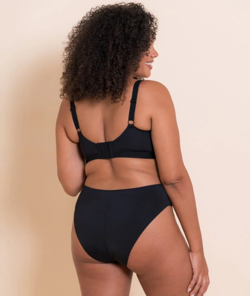 Curvy Kate Zen Wire-free Bralette - Black - Image 6
