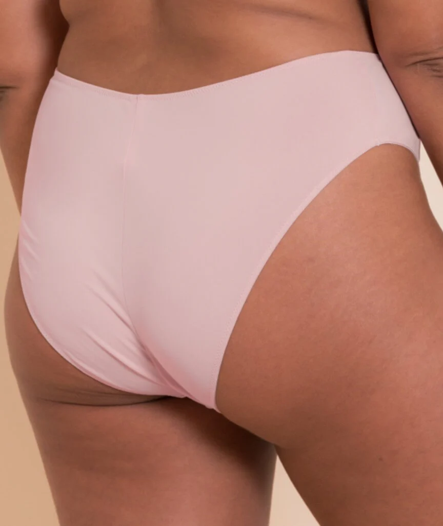 Curvy Kate Zen Brazilian Brief - Blush Pink - Image 2