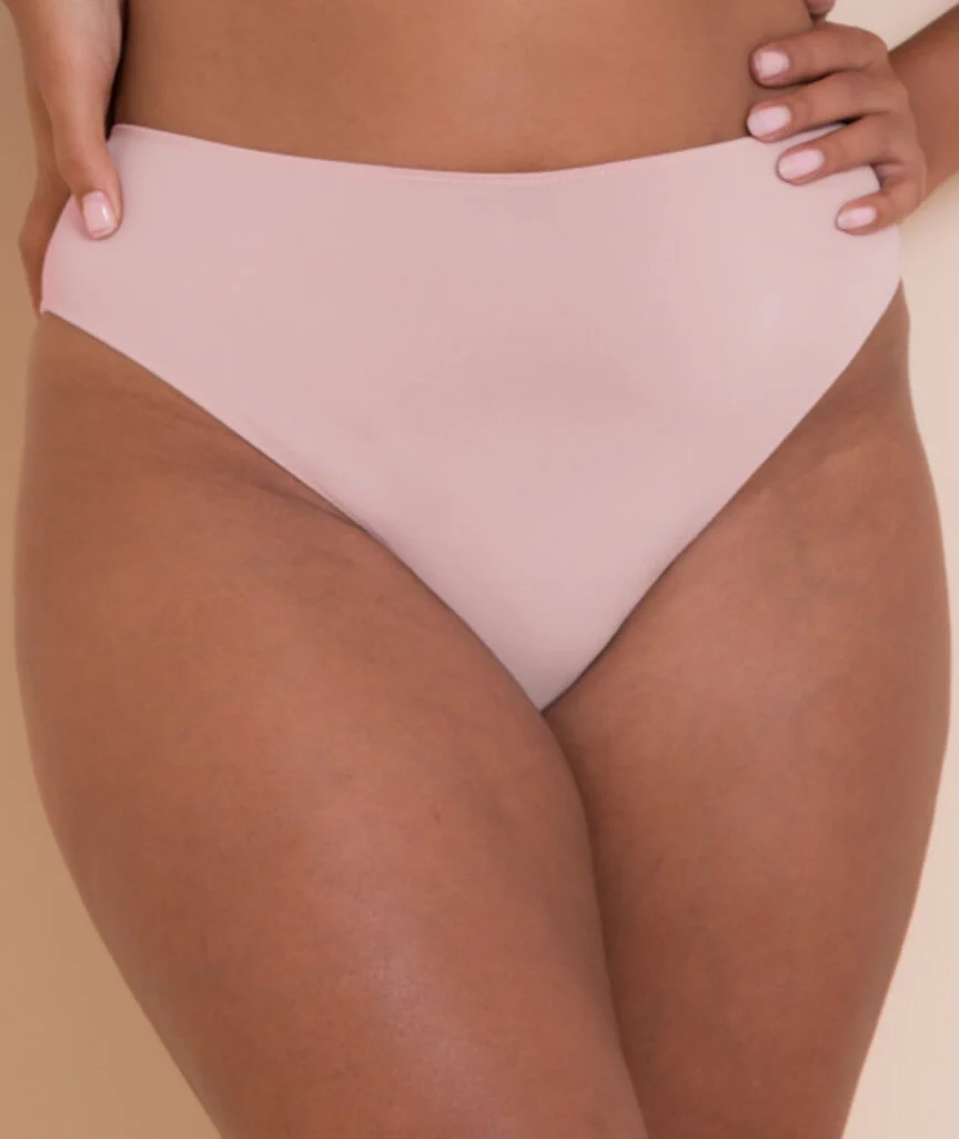 Curvy Kate Zen Brazilian Brief - Blush Pink - Image 5