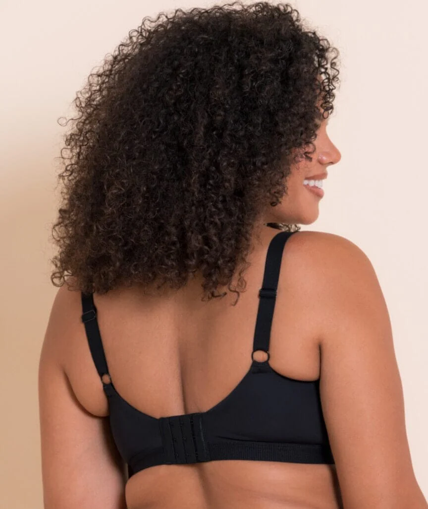 Curvy Kate Zen Wire-free Bralette - Black - Image 3
