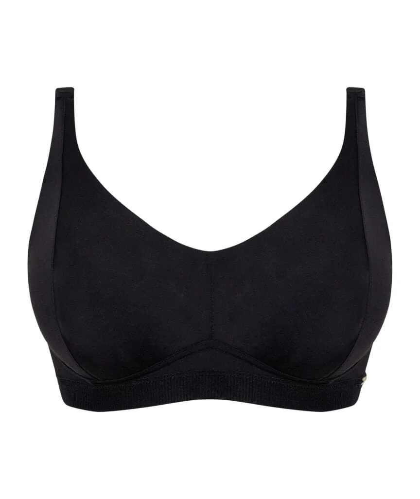Curvy Kate Zen Wire-free Bralette - Black - Image 9