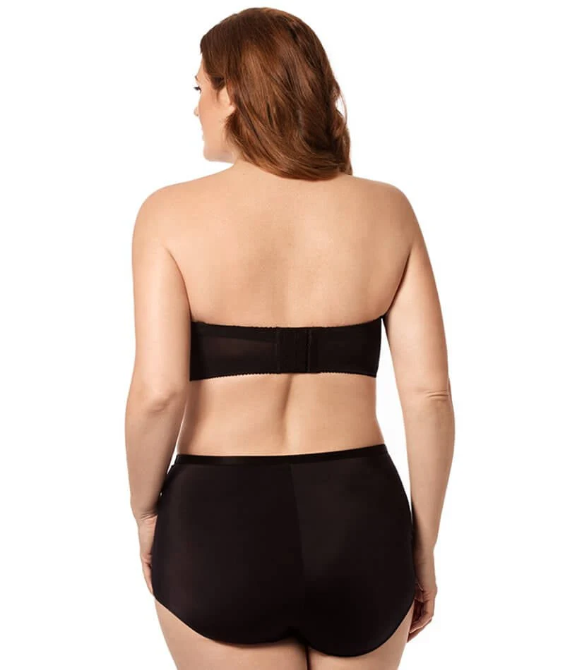 Elila Molded Spacer Underwired Strapless Bra - Black - Image 4