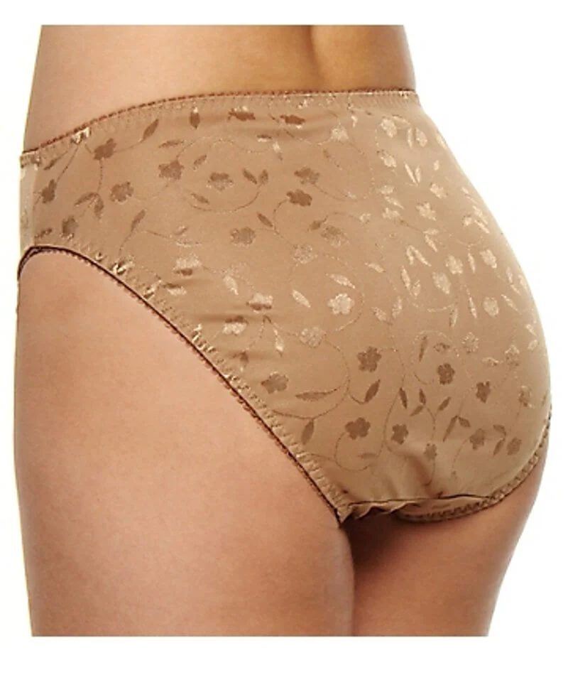 Elila Jacquard Brief - Mocha - Image 3
