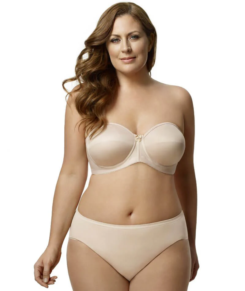 Elila Molded Spacer Underwired Strapless Bra - Nude - Image 3