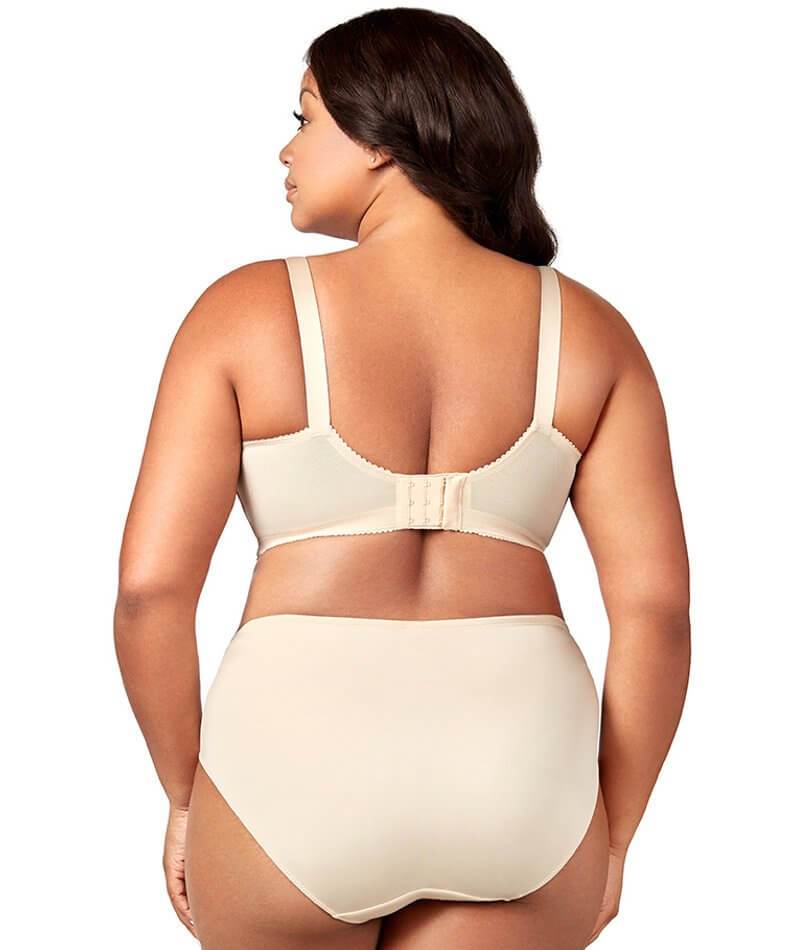 Elila Swiss Embroidered Underwire Balcony Bra - Nude - Image 4
