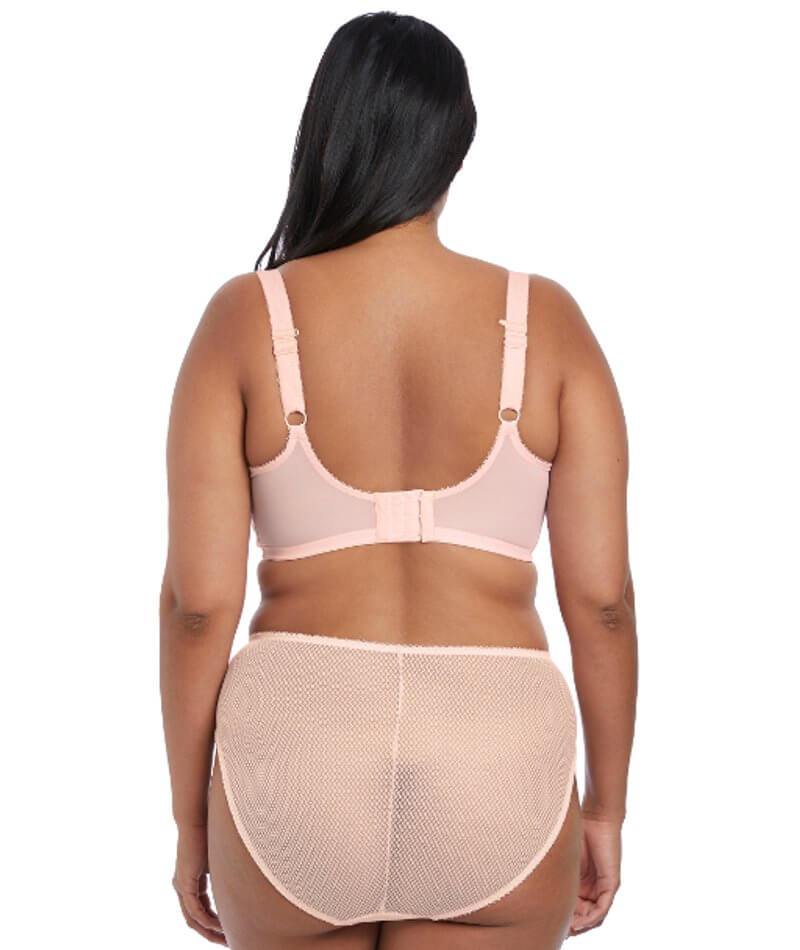 Elomi Charley Underwire Stretch Plunge Bra - Ballet Pink - Image 12