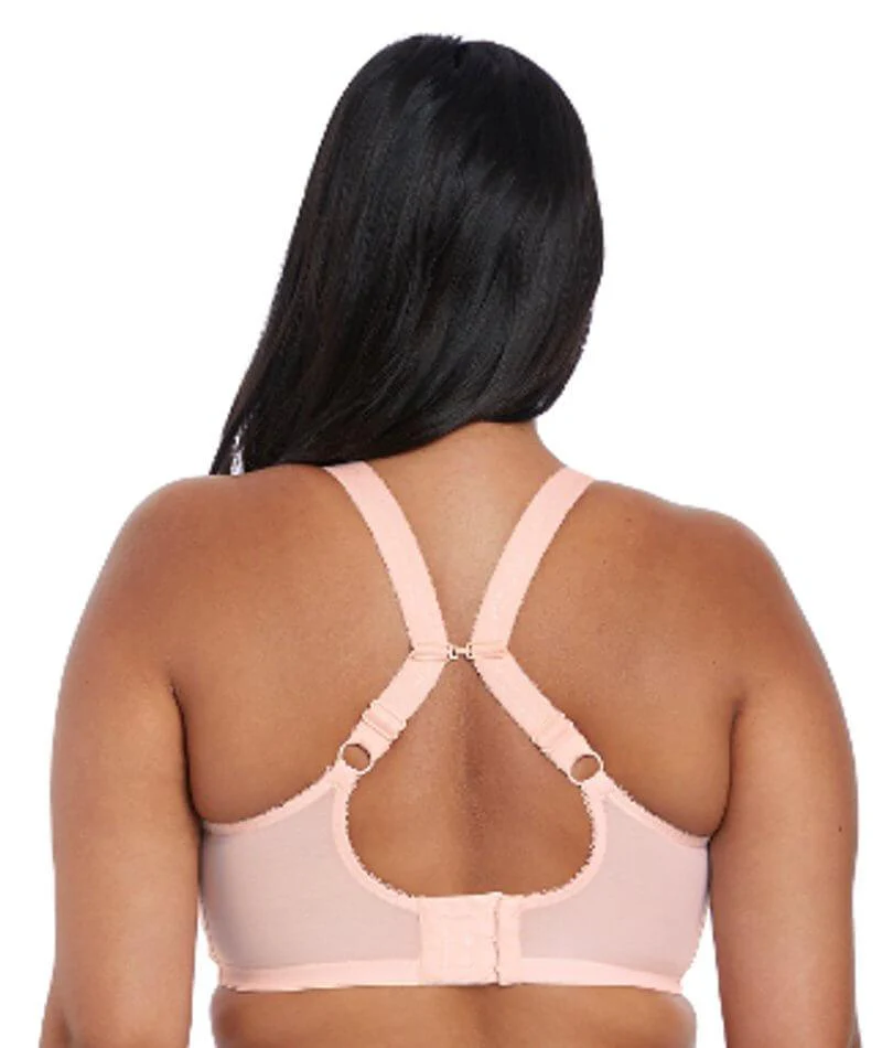 Elomi Charley Underwire Stretch Plunge Bra - Ballet Pink - Image 5