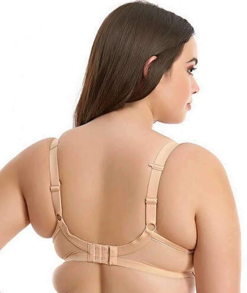 Elomi Bijou Underwire Banded Moulded Bra - Sand - Image 5