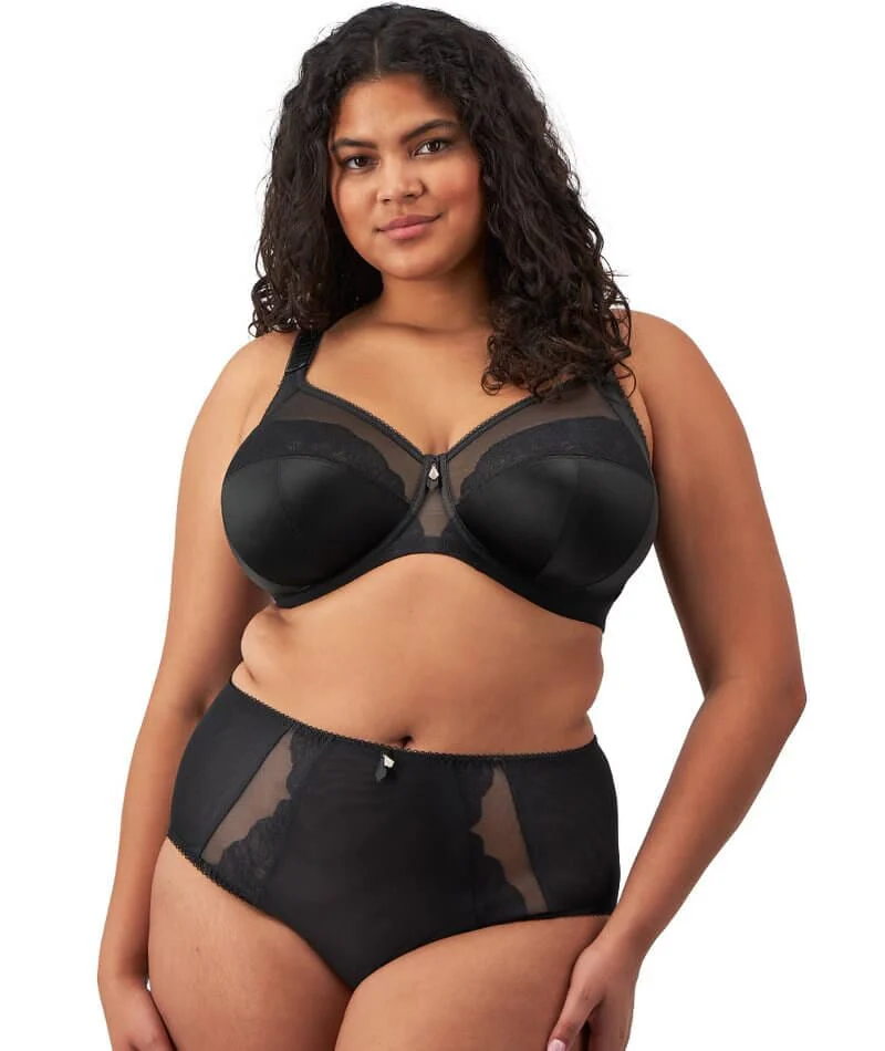 Elomi Cate Allure Underwired Bra - Black - Image 5