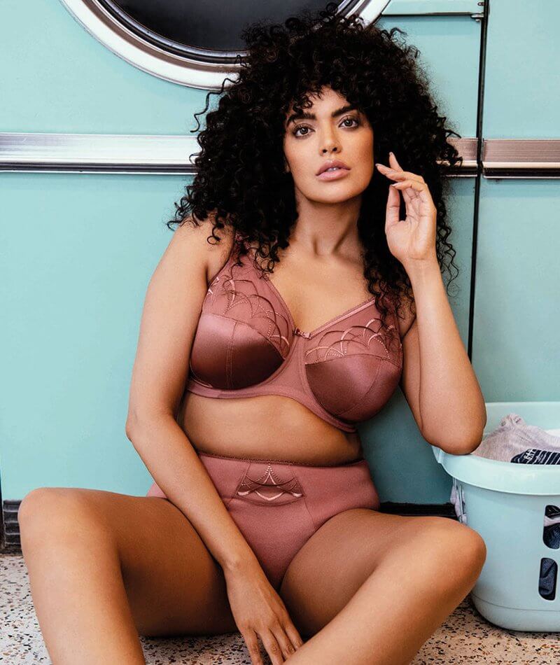 Elomi Cate Full Brief - Rosewood - Image 4