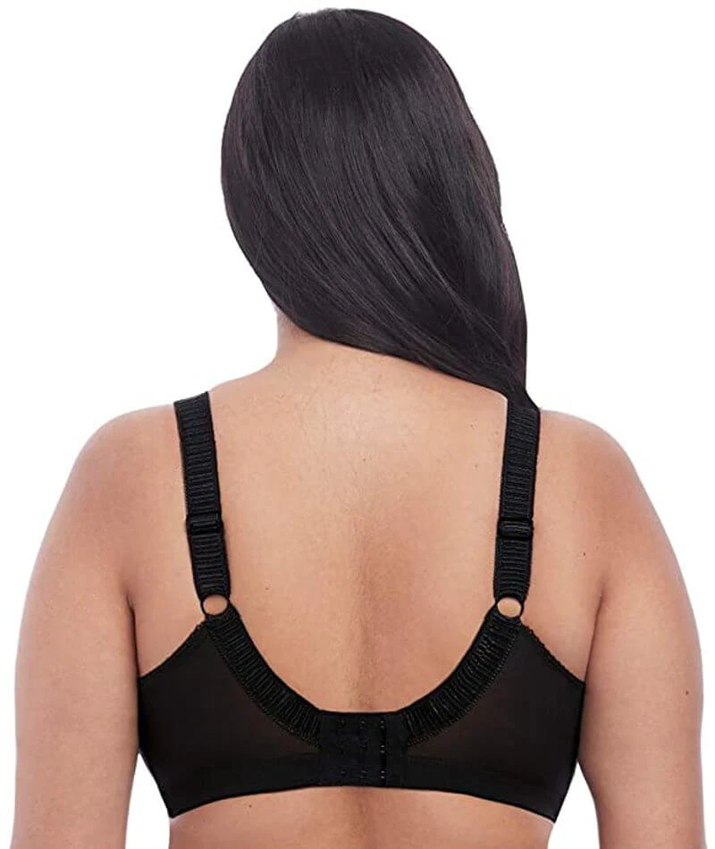 Elomi Cate Soft Cup Wire-Free Bra - Black - Image 5