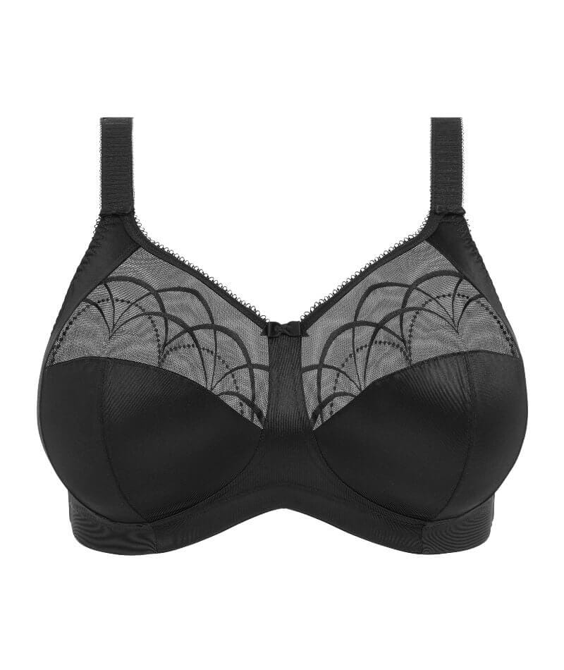 Elomi Cate Soft Cup Wire-Free Bra - Black - Image 9