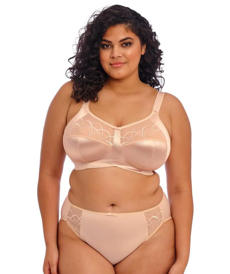 Elomi Cate Soft Cup Wire-Free Bra - Latte - Image 3