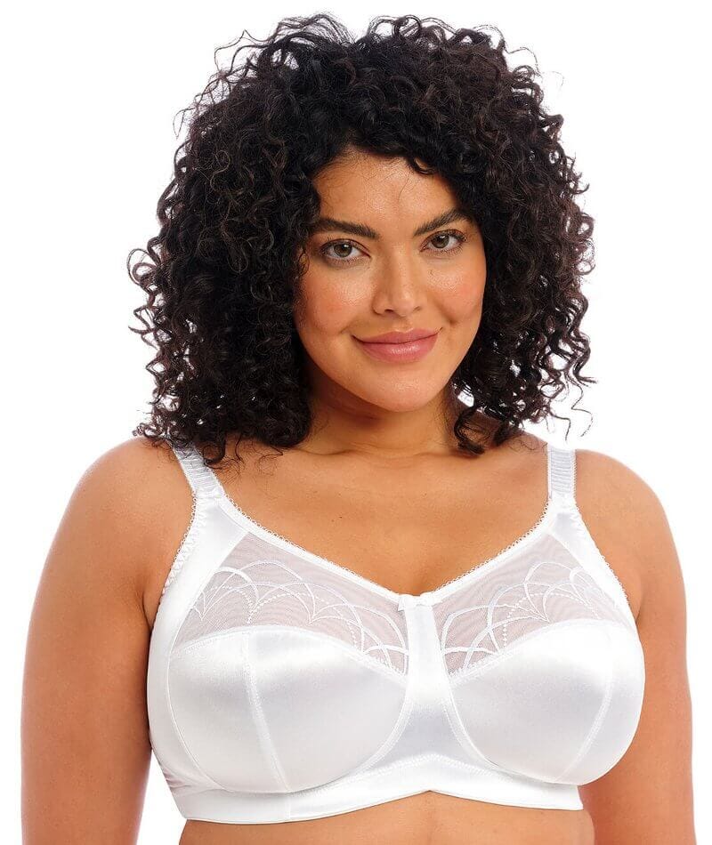 Elomi Cate Soft Cup Wire-Free Bra - White - Image 4