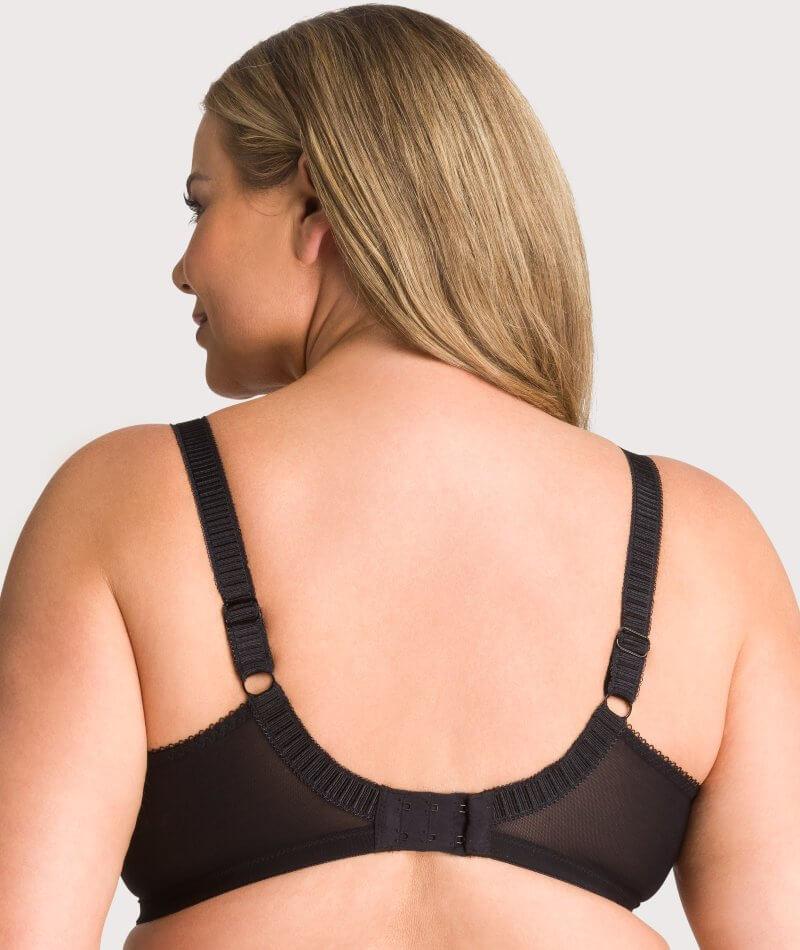 Elomi Cate Underwired Full Cup Banded Bra - Black - Image 7