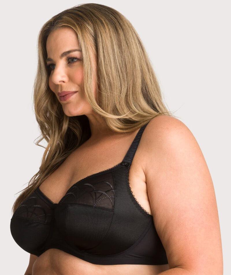 Elomi Cate Underwired Full Cup Banded Bra - Black - Image 8