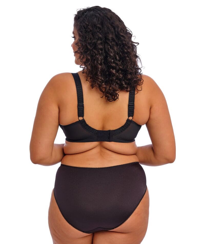 Elomi Cate Underwired Full Cup Banded Bra - Black - Image 13