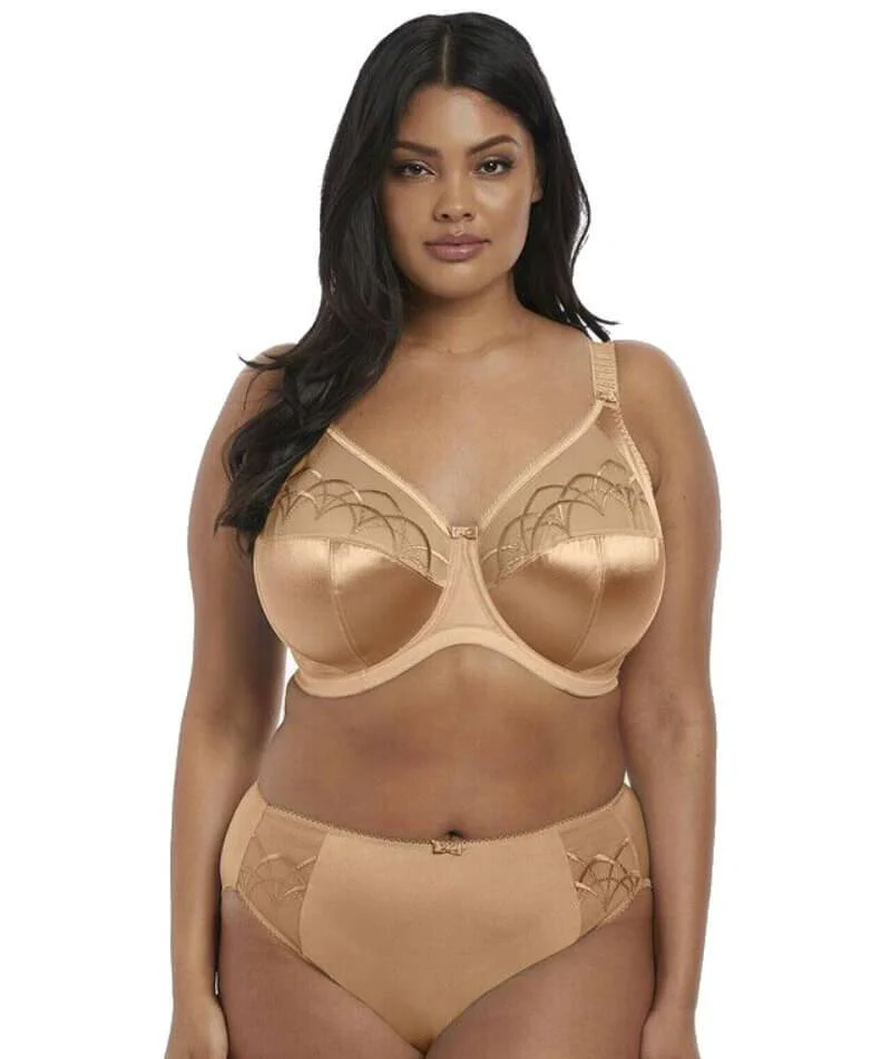 Elomi Cate Underwired Full Cup Banded Bra - Hazel - Image 10