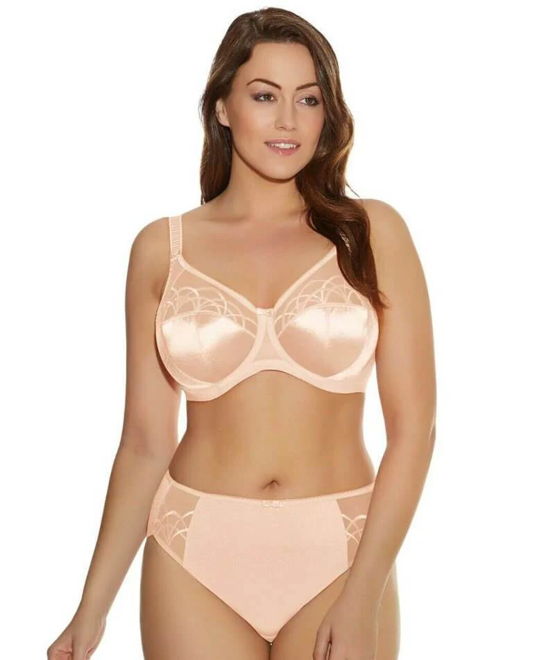 Elomi Cate Underwired Full Cup Banded Bra - Latte - Image 10